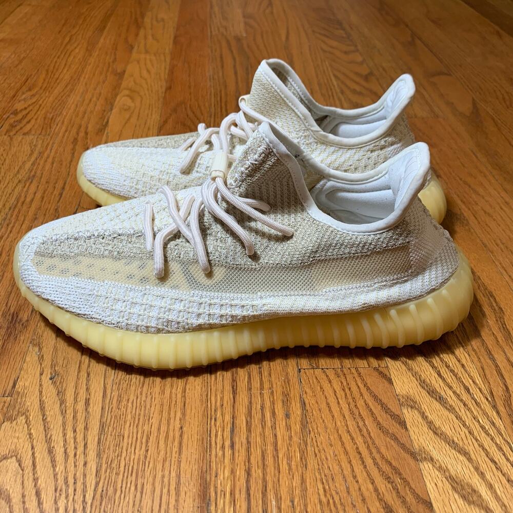 Mens adidas Yeezy Boost 350 V2 Natural Size 10 EUC!